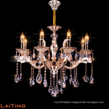 Indoor classic plastic restaurant candle chandelier pendant lighting 88617